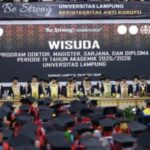 Universitas Lampung Wisuda 1.109 Lulusan, Siap Cetak SDM Unggul dan Berdaya Saing Global