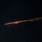 Langit Lampung Geger! Benda Bercahaya Misterius Melintas