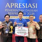 Lampung Selatan Raih Peringkat 2 Creative Financing 2026, Dapat Insentif Rp2 Miliar dari Kemendagri