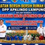 DPP Apklindo Lampung Gelar Tasyakuran Milad ke-41, Jalin Sinergi dengan MCMI untuk Kemakmuran dan Kebersihan Masjid