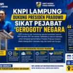 KNPI Lampung Tegaskan Dukungan untuk Prabowo Berantas Korupsi dan Mafia Ekonomi