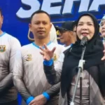 Ribuan Warga Meriahkan Jalan Sehat HUT ke-344 Bandar Lampung, Penjual Cilok Bawa Pulang Mobil