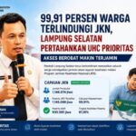 Akses Berobat Kian Terjamin, Kepesertaan JKN Lampung Selatan Tembus 99,91 Persen