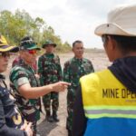 Danrem 043/Gatam Tinjau Program Cetak Sawah Rakyat di Tulang Bawang, Percepat Ketahanan Pangan Nasional