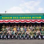 Danrem 043/Gatam Sambut Taruna Akademi TNI dan Akpol, Perkuat Pengabdian Lewat Bhakti Sekolah Rakyat 2026